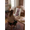 Sayılarla Boyama Seti 40 x 50 cm Tuval Şasesine Gerili Araba Kasasındaki Çiçekler