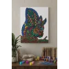 Sincap Desenli Mandala Ahşap Boyama Seti 40x50 cm