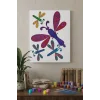 Yusufçuk Desenli Mandala Ahşap Boyama Seti 40x50 cm