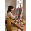 Kadın Portresi Desenli Mandala Ahşap Boyama Seti 40x50 cm