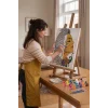 Kadın Portresi Desenli Mandala Ahşap Boyama Seti 40x50 cm