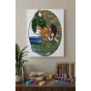 Peri Kızı Desenli Mandala Ahşap Boyama Seti 40x50 cm