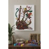 Gayda Desenli Mandala Ahşap Boyama Seti 40x50 cm