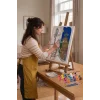 Londra Temalı Mandala Ahşap Boyama Seti 40x50 cm