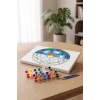 Paskalya Yumurtası Desenli Mandala Ahşap Boyama Seti 40x50 cm
