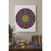 Geometrik Mandala Ahşap Boyama Seti 40x50 cm
