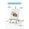 Yarış Arabası Boyama Tuvali – Şövaleli Boya Seti 20x20