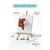Şimşek Kırmızı Yarış Arabası Şövaleli Boya Seti 20x20
