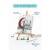 Kırmızı Hilal ve Cami Şövaleli Boya Seti 20x20
