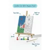 Renkli Minareli Cami Şövaleli Boya Seti 20x20
