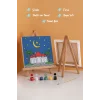 Palmiyeli Cami Şövaleli Boya Seti 20x20