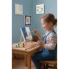Palmiyeli Cami Şövaleli Boya Seti 20x20