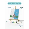Kırmızı Kubbeli Cami Şövaleli Boya Seti 20x20