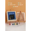 Kâbe-i Muazzama Şövaleli Boya Seti 20x20