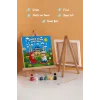 Namaz Dinin Direğidir Şövaleli Boya Seti 20x20