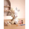 Geyik Figürlü Taş Boyama Hobi Seti