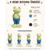 Kurbağa Figürlü Taş Boyama Hobi Seti
