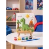 15x15 Sevimli Dinozor Taş Boyama Seti – Çocuk ve Yetişkin Hobi Kiti