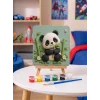 15x15 Panda Taş Boyama Seti – Çocuk ve Yetişkin Hobi Kiti