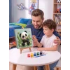 15x15 Panda Taş Boyama Seti – Çocuk ve Yetişkin Hobi Kiti