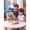 15x15 Sevimli Fil Taş Boyama Seti – Çocuk ve Yetişkin Hobi Kiti