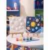 15x15 Güneş Sistemi Taş Boyama Seti – Çocuk ve Yetişkin Hobi Kiti
