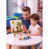 15x15 Ormanda Çocuk ve Hayvanlar Taş Boyama Seti – Çocuk ve Yetişkin Hobi Kiti