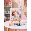 15x15 Kız ve Unicorn Taş Boyama Seti – Çocuk ve Yetişkin Hobi Kiti