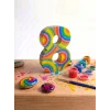 8 Rakamı Taş Boyama Hobi Seti