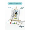 Annemizin Günü Temalı Boyama Tuvali Şövaleli Boya ve Fırça Seti 20x20 cm