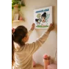Annemizin Günü Temalı Boyama Tuvali Şövalesiz Boya ve Fırça Seti 20x20 cm