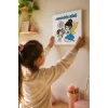 Annemizin Günü Temalı Eğitici Boyama Tuvali – Şövalesiz Set 20x20 cm