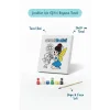 Annemizin Günü Temalı Eğitici Boyama Tuvali – Şövalesiz Set 20x20 cm