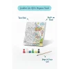 Atlı Karınca Temalı Çocuk Boyama Tuvali – Şövalesiz Eğitici Boyama Seti 20x20 cm