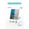 Ay Işığında Ağaçlı Cami Şövalesiz Boya Seti 20x20