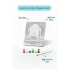 Cami Temalı Şövalesiz Boya Seti 20x20