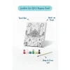 Çiçek Bahçesinde Sultanahmet Camii Şövalesiz Boya Seti 20x20