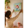 Doğum Günü Palyaçosu Boyama Tuvali – Şövalesiz Boya Seti 20x20