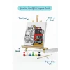 İtfaiye Aracı Boyama Tuvali – Şövaleli Boya Seti 20x20