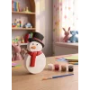 Kardan Adam Figürlü Taş Boyama Hobi Seti