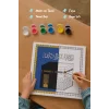 Kubbetü’s-Sahra Şövalesiz Boya Seti 20x20