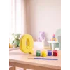 Q Harfi Taş Boyama Hobi Seti