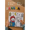 Ramazan Eğitici Boyama Seti Fenerli Çocuklar (Şövalesiz)