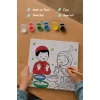 Ramazan Eğitici Boyama Seti İftar Sofrası (Şövalesiz)