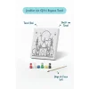 Renkli Cami ve Hilal Şövalesiz Boya Seti 20x20