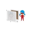 Sayılarla Boyama Hobi Seti Tuval 20x20 cm Tuval Şasesine Gerili Uğur Böceği