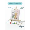 Sevimli Ayıcık Boyama Tuvali – Şövaleli Boya Seti 20x20