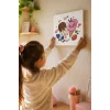 Sevimli Dondurma Boyama Tuvali – Şövalesiz Boya Seti 20x20