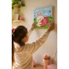 Sevimli Tavşan Boyama Tuvali – Şövalesiz Boya Seti 20x20