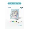 Sihirli Unicorn Boyama Tuvali – Şövalesiz Boya Seti 20x20